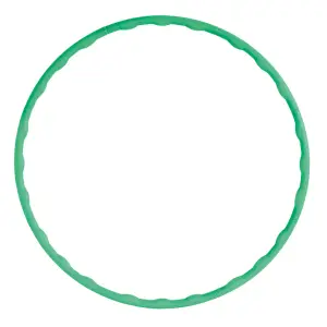 カラーフラフープ 大 緑